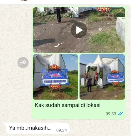 Pengiriman Karangan Bunga Cempaka Cisoka