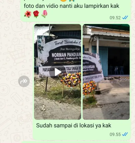 Pengiriman Karangan Bunga Cempaka Cisoka