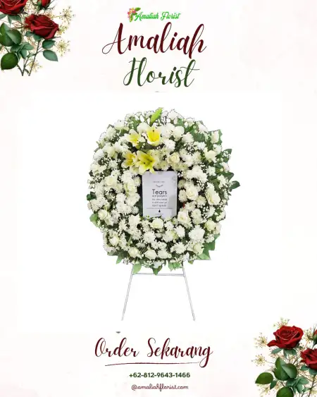 Krans Bunga Duka Cempaka Cisoka